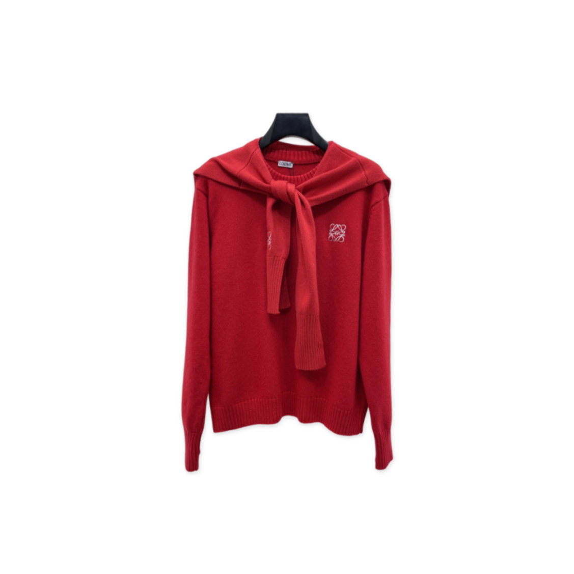 L0ew* shawl knit sweater